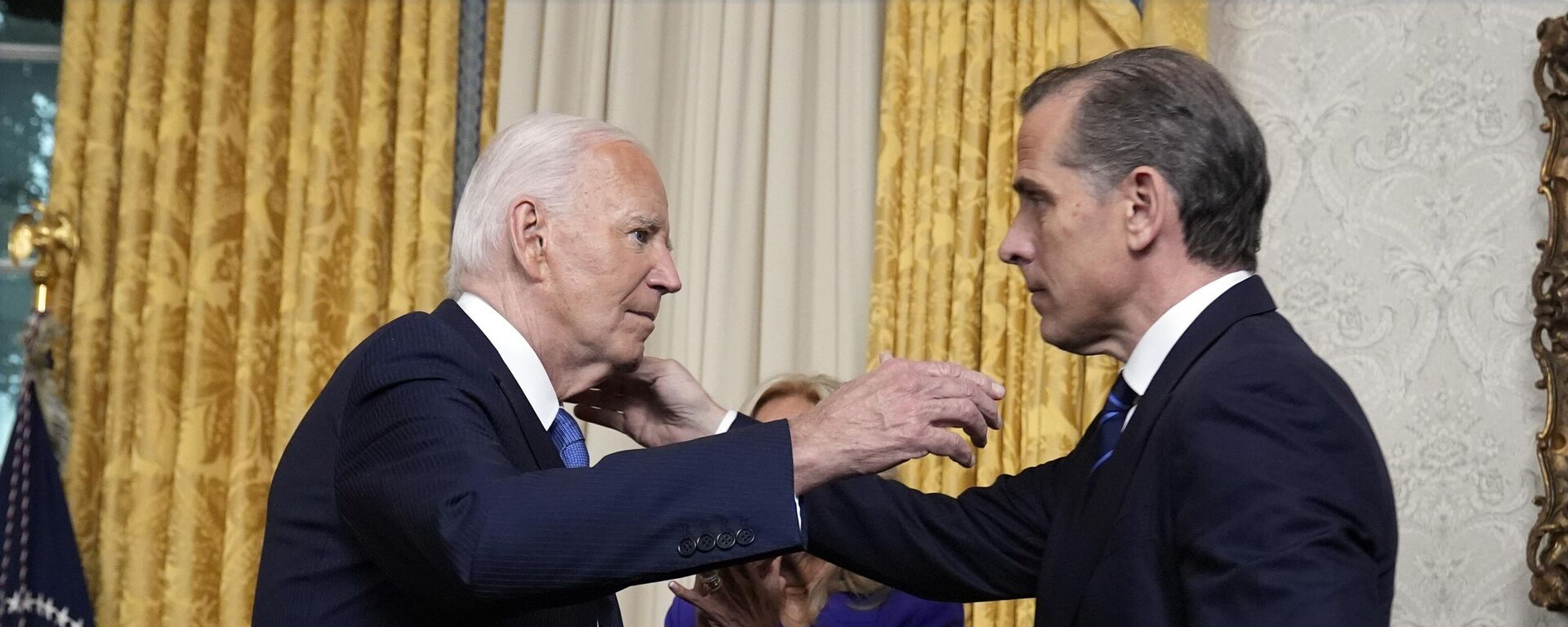 Joe ve oğlu Hunter Biden - Sputnik Türkiye, 1920, 04.12.2024