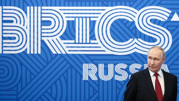 President Vladimir Putin took part in the work of the X BRICS Parliamentary Forum - Sputnik Türkiye