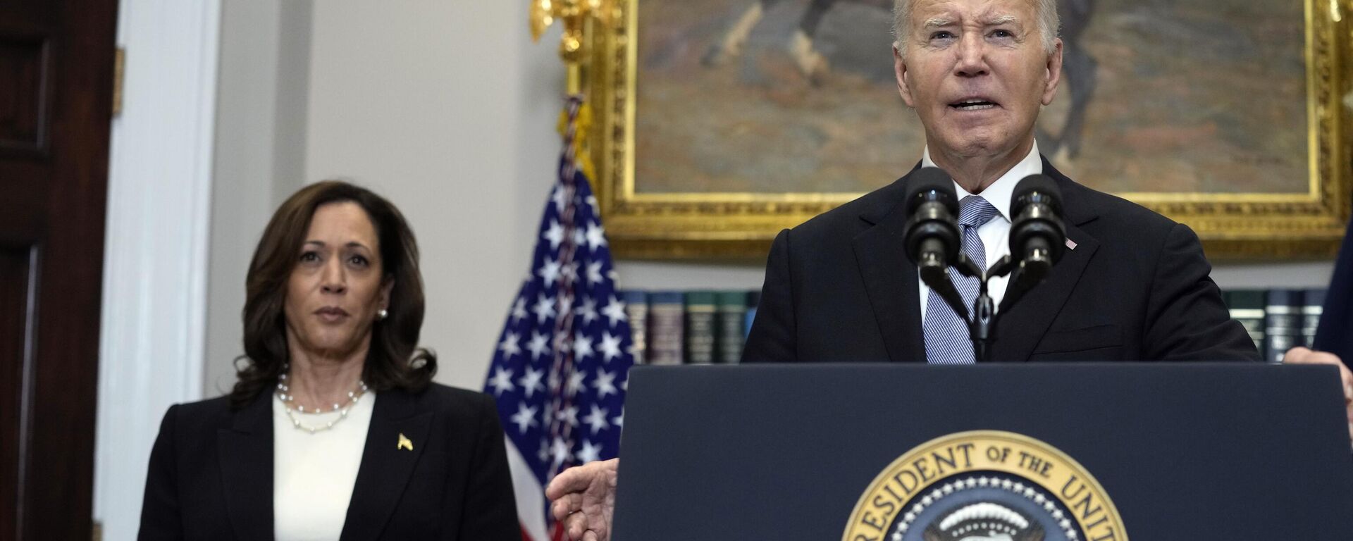 Joe Biden ve Kamala Harris - Sputnik Türkiye, 1920, 23.08.2024