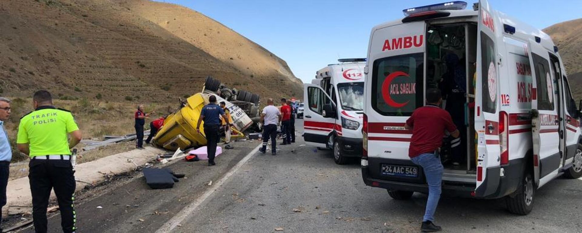 Erzincan trafik kazası - Sputnik Türkiye, 1920, 24.08.2024