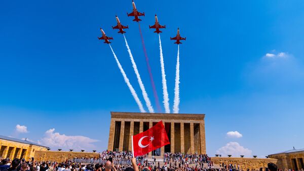 30 Ağustos Zafer Bayramı tüm Türkiye'de kutlanıyor - Sputnik Türkiye