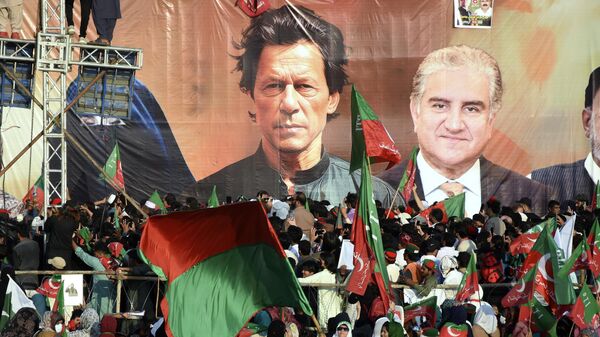 Pakistan'da İmran Han'ın serbest bırakılması için miting düzenlendi - Sputnik Türkiye