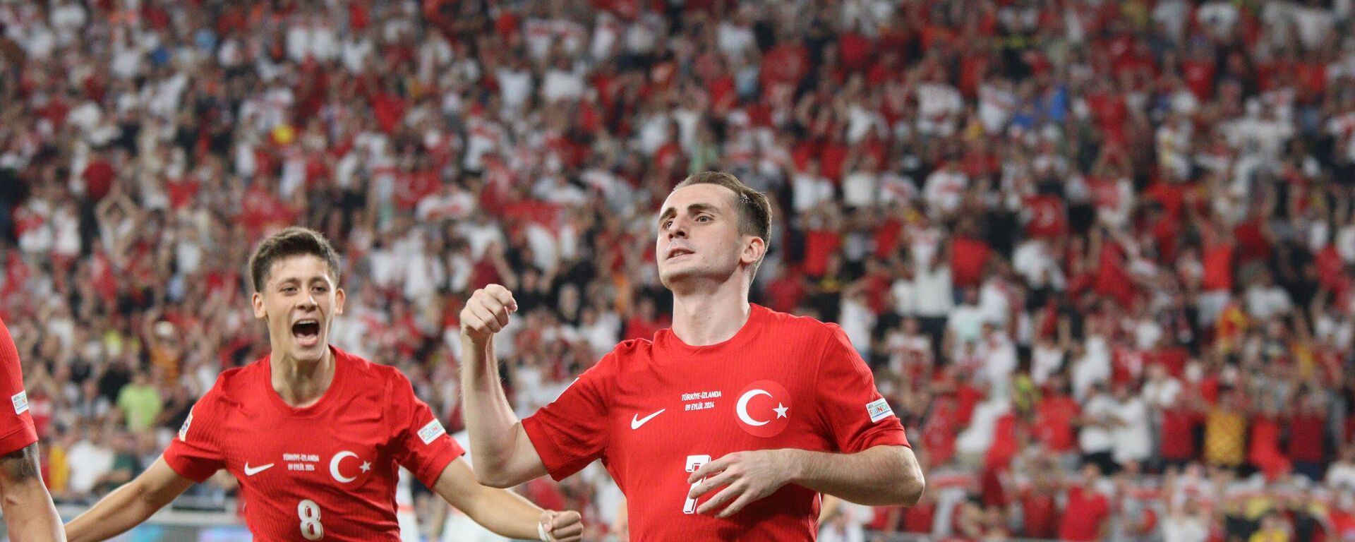 Kerem Aktürkoğlu, İzlanda karşısında attığı 3 golle milli takım formasıyla ilk kez hat-trick yapma başarısı gösterdi. - Sputnik Türkiye, 1920, 11.10.2024