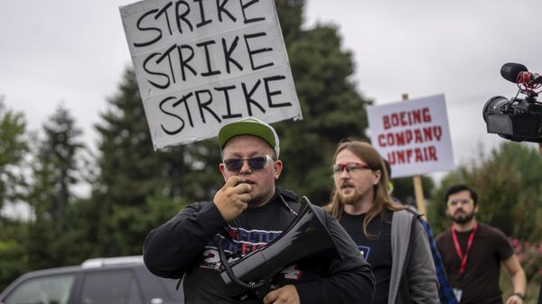 Boeing Labor Contract - Sputnik Türkiye