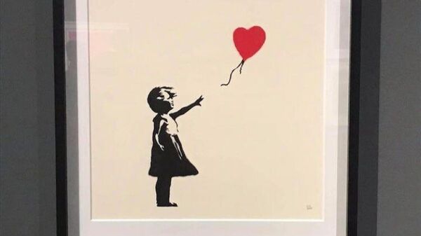 Londra’da çalınan Bansky eseri bulundu - Sputnik Türkiye