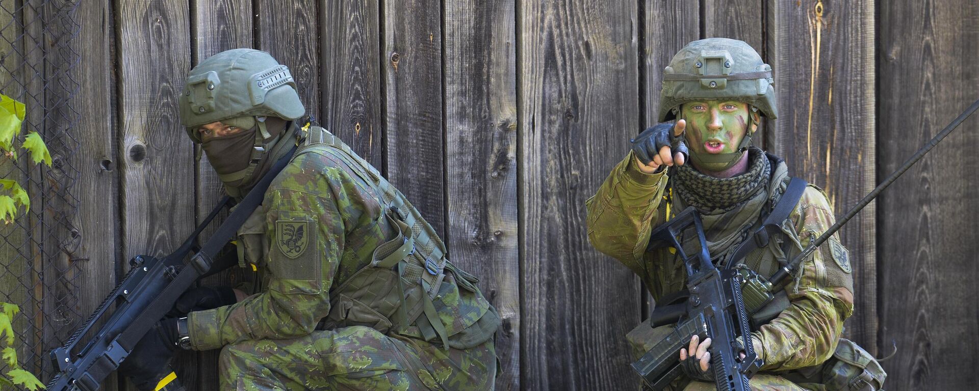 Estonian army and their NATO allies during the Spring Storm drill. - Sputnik Türkiye, 1920, 18.09.2024