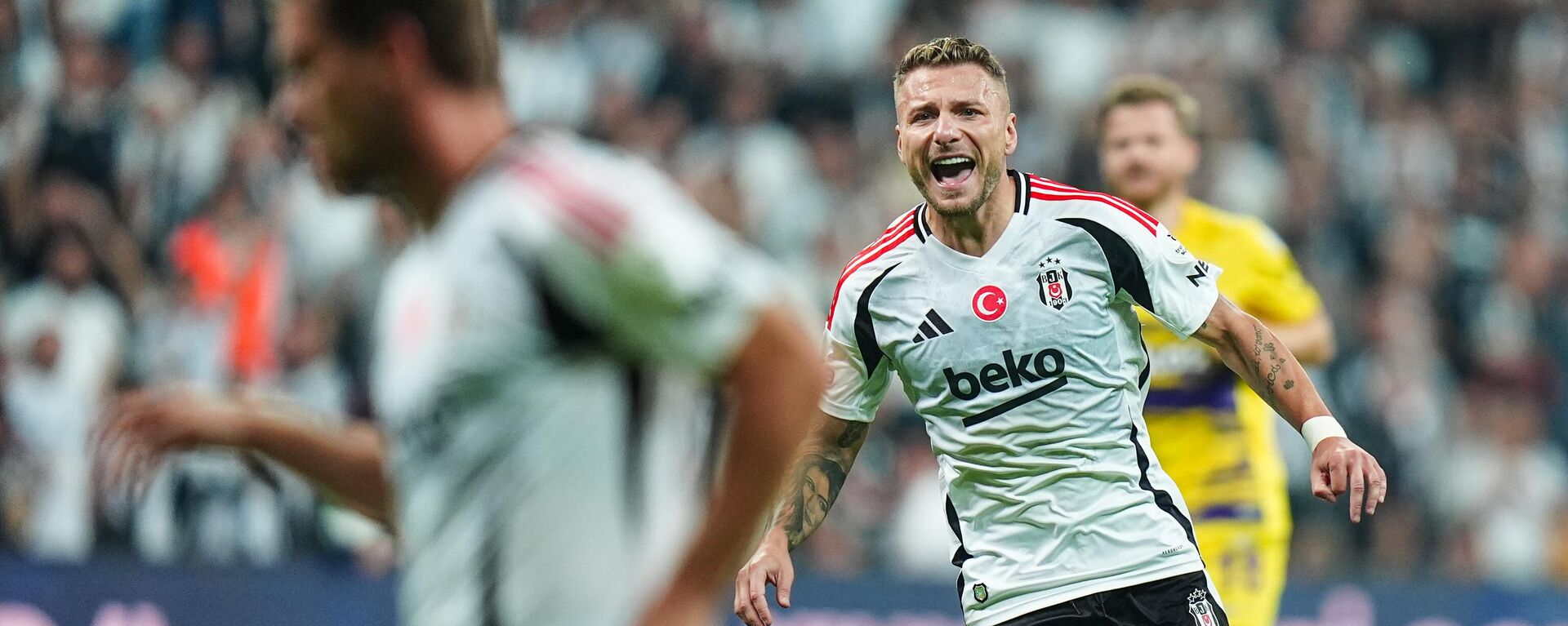 Trendyol Süper Lig'in 6. haftasında Beşiktaş ile ikas Eyüpspor takımları Tüpraş Stadı'nda karşılaştı - Sputnik Türkiye, 1920, 24.10.2024