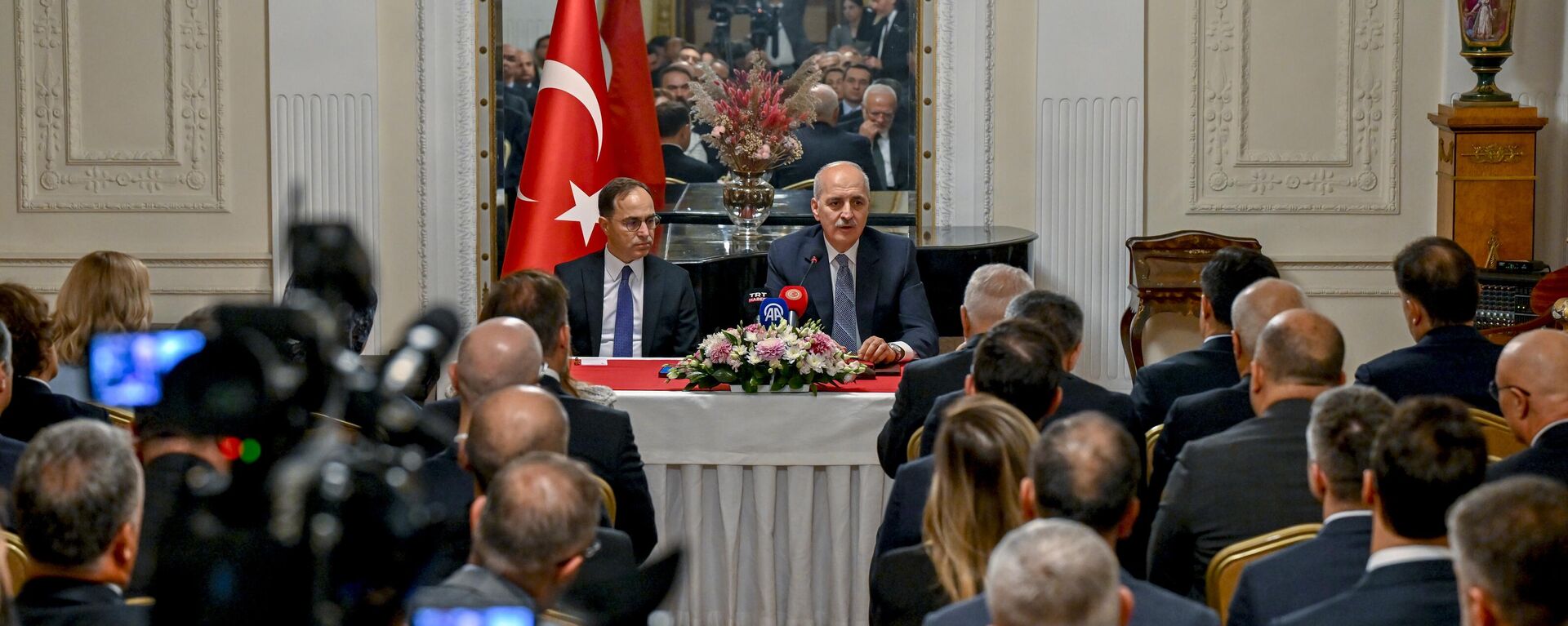 Numan Kurtulmuş, Moskova’da, Rus-Türk İş Adamları Birliği üyeleriyle bir araya geldi - Sputnik Türkiye, 1920, 23.09.2024