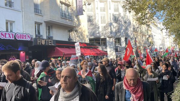 protesto - Sputnik Türkiye