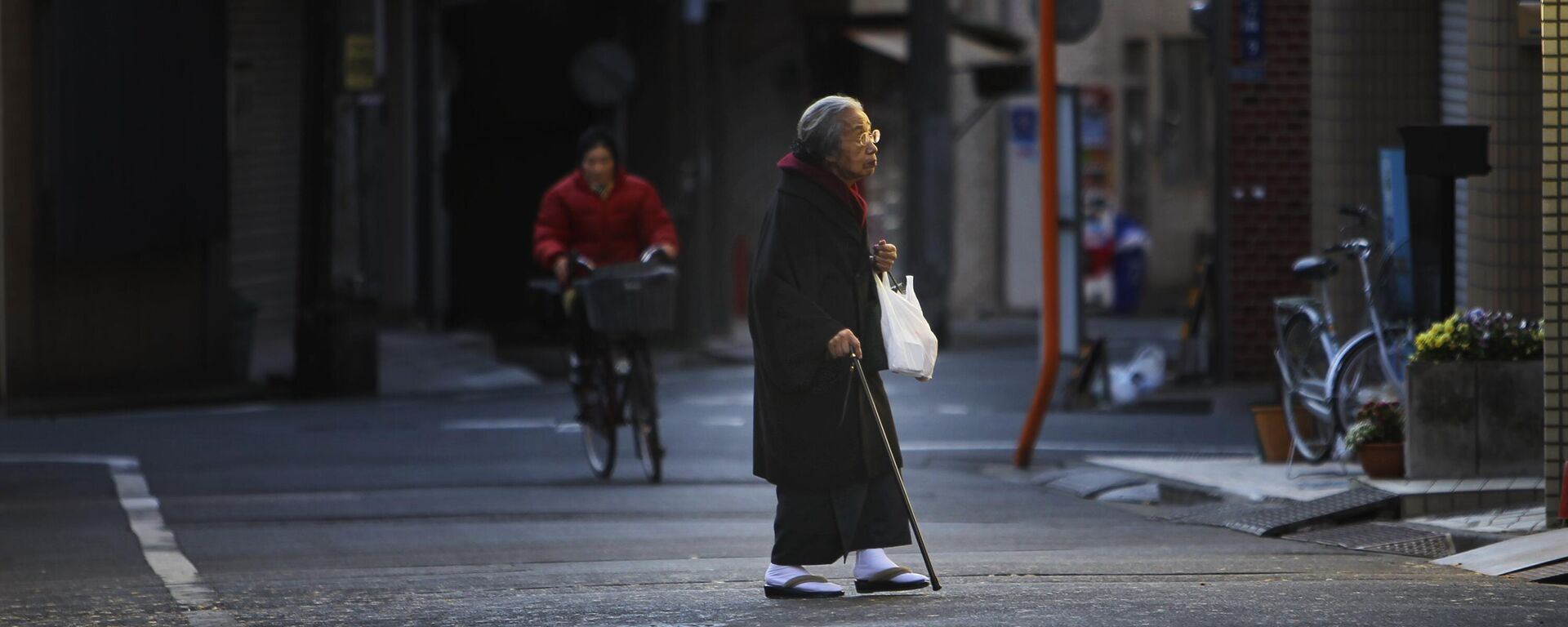 yaşlı japon kadın - Sputnik Türkiye, 1920, 06.10.2024