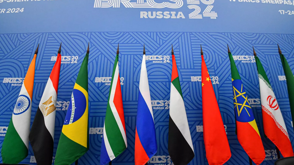 BRICS ülkeleri bayrakları - Sputnik Türkiye