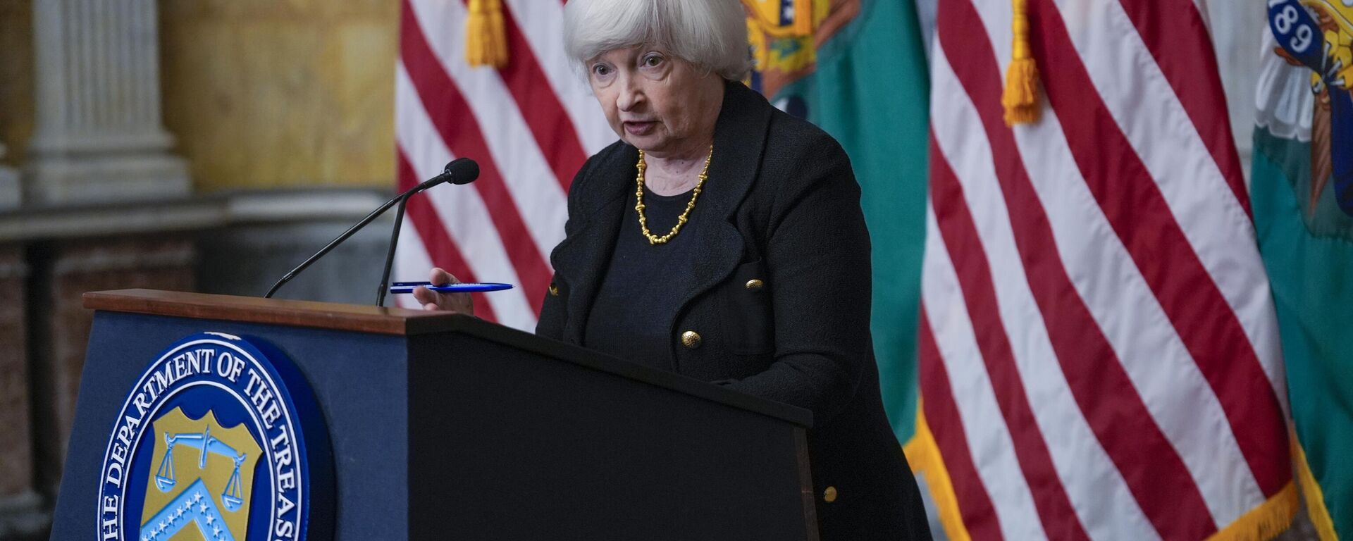 ABD Hazine Bakanı Janet Yellen - Sputnik Türkiye, 1920, 06.12.2024