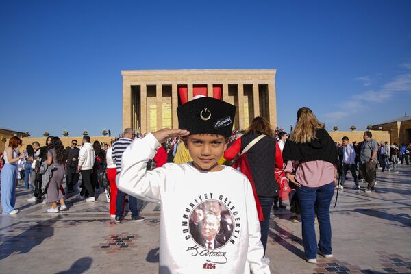 Anıtkabir&#x27;den görüntüler - Sputnik Türkiye