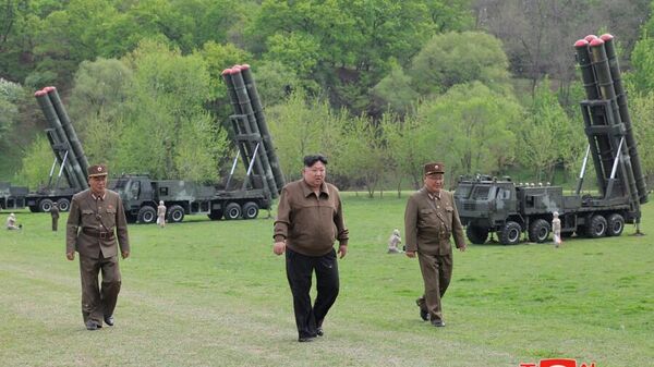 North Korea's first combined tactical exercise simulating nuclear counterattack. - Sputnik Türkiye