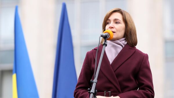 Moldovan President Maya Sandu - Sputnik Türkiye