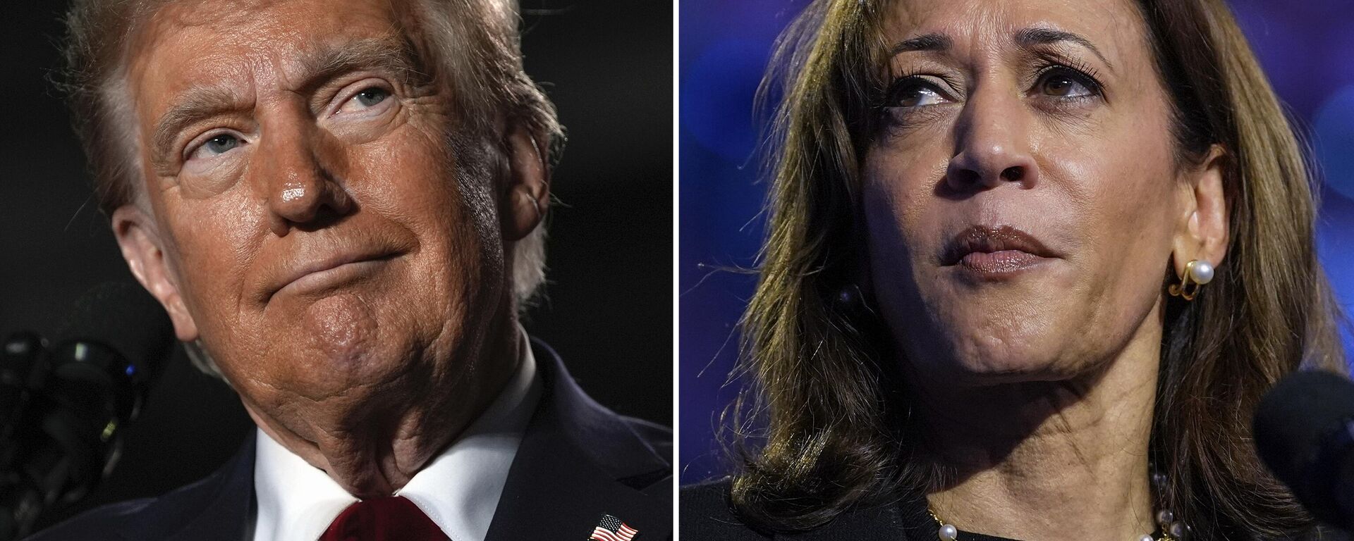 Donald Trump ve Kamala Harris - Sputnik Türkiye, 1920, 05.11.2024