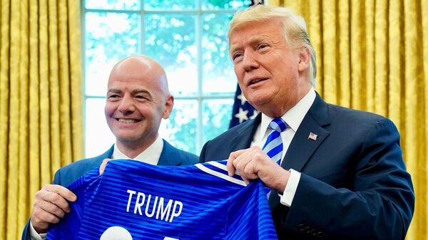 FIFA Başkanı Trump'ı tebrik etti - Sputnik Türkiye