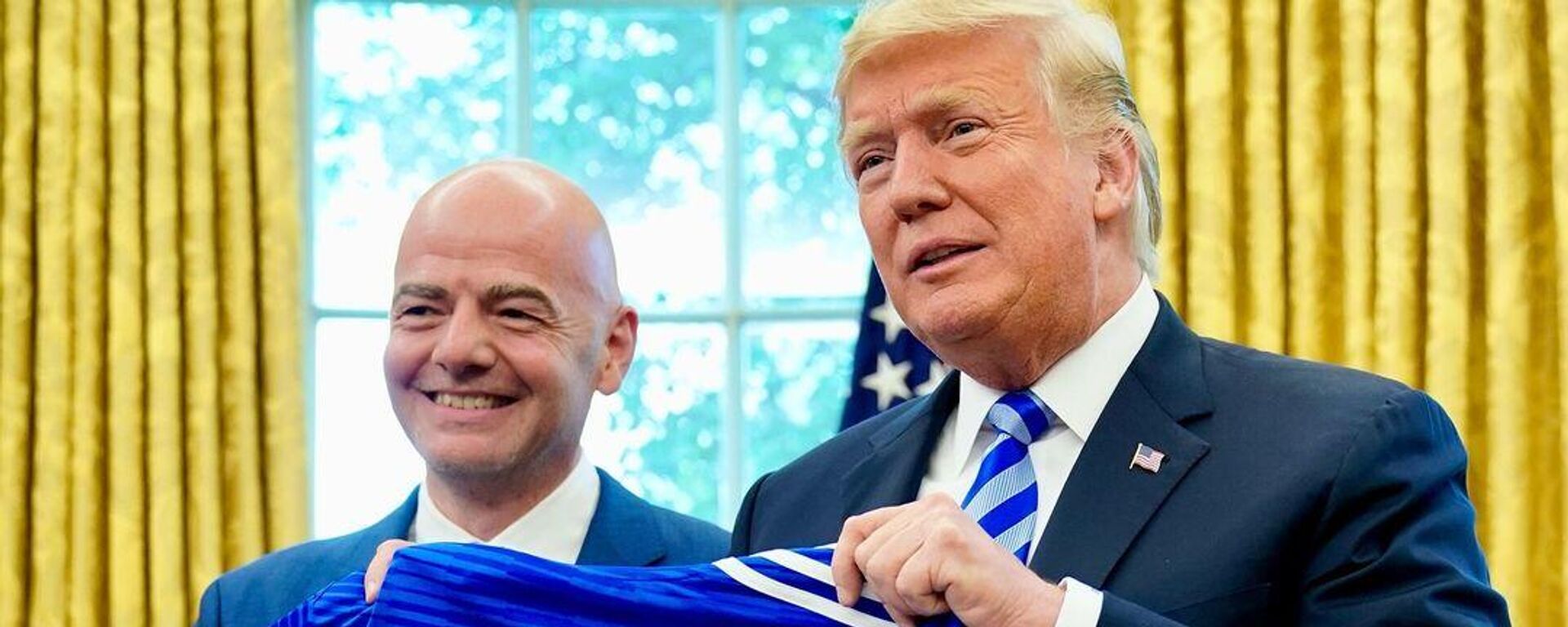 FIFA Başkanı Trump'ı tebrik etti - Sputnik Türkiye, 1920, 13.03.2026