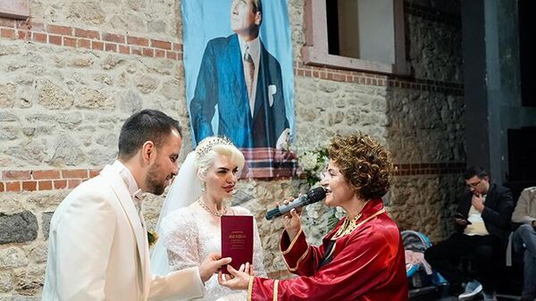 Nikah memuru - Sputnik Türkiye
