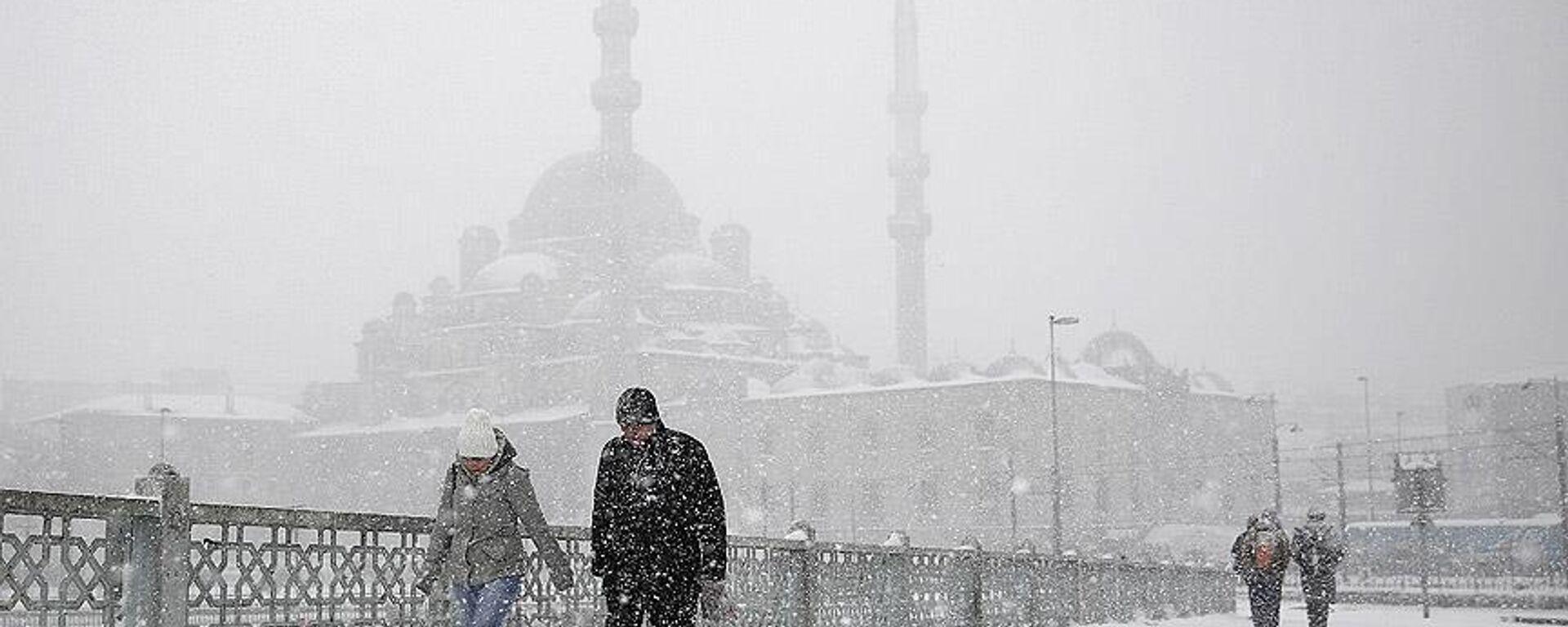 İstanbul kar yağışı - Sputnik Türkiye, 1920, 22.11.2024