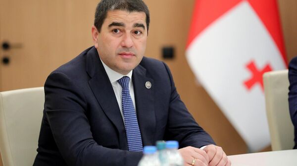 Gürcistan Parlamentosu Başkanı Şalva Papuaşvili - Sputnik Türkiye