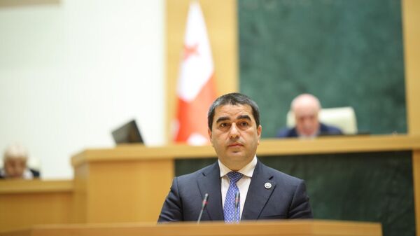 Gürcistan Parlamentosu Başkanı Şalva Papuaşvili - Sputnik Türkiye