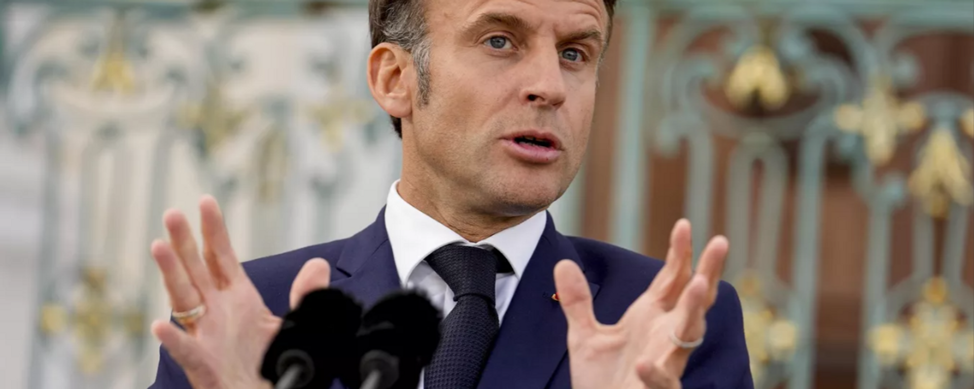 Emmanuel Macron - Sputnik Türkiye, 1920, 05.12.2024