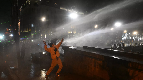 Gürcistan protestolar - Sputnik Türkiye