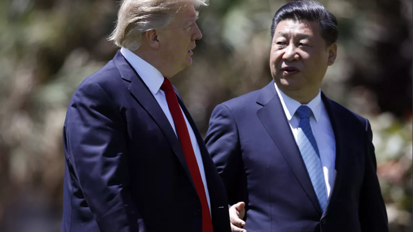 Trump-Şi görüşmesi - Sputnik Türkiye