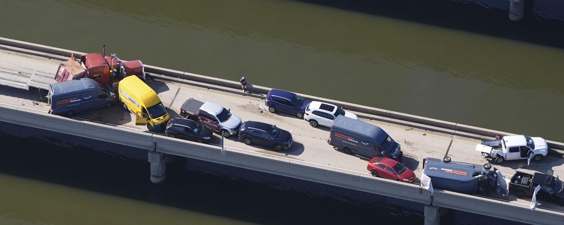 Lake Pontchartrain Causeway Bridge Accident - Sputnik Türkiye, 1920, 18.12.2024