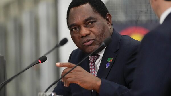Zambiya Cumhurbaşkanı Hakainde Hichilema
 - Sputnik Türkiye