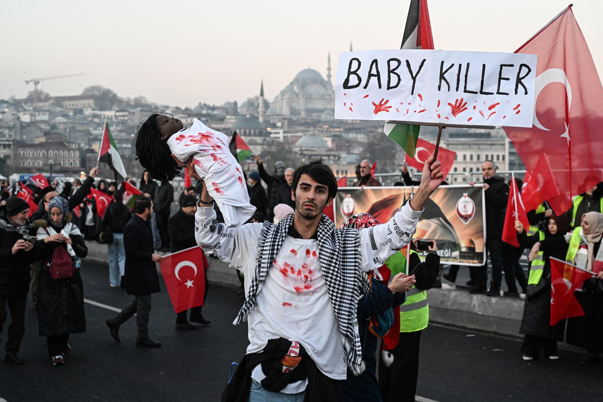 Filistin yürüyüşü - Sputnik Türkiye, 1920, 01.01.2025