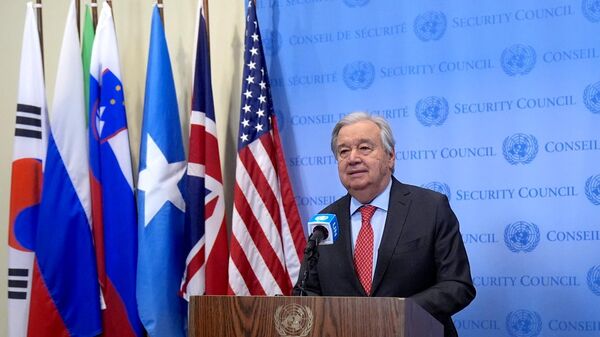 Birleşmiş Milletler (BM) Genel Sekreteri Antonio Guterres - Sputnik Türkiye