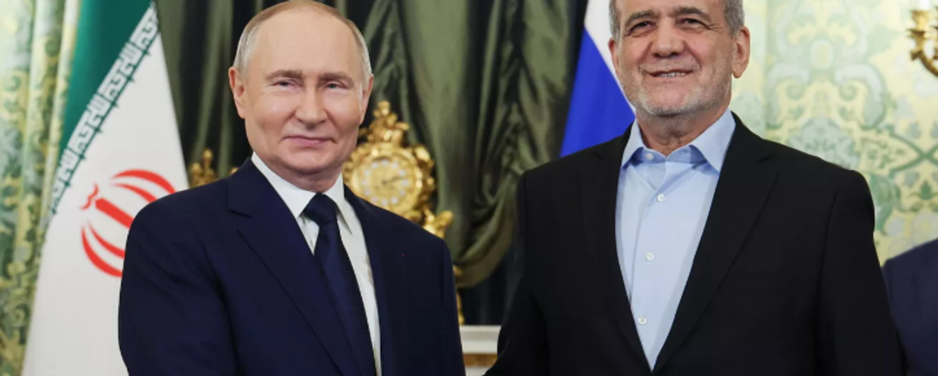 Putin-Pezeşkiyan - Sputnik Türkiye, 1920, 06.05.2025