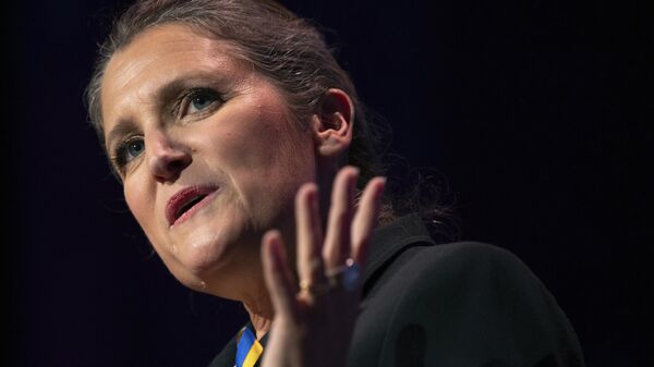 Chrystia Freeland - Sputnik Türkiye