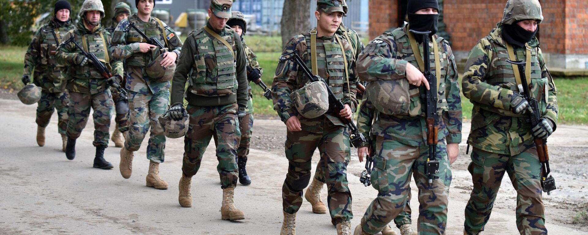 Rapid Trident 2021 military drills at the combat training ground in Lvov region, Western Ukraine.  - Sputnik Türkiye, 1920, 23.01.2025