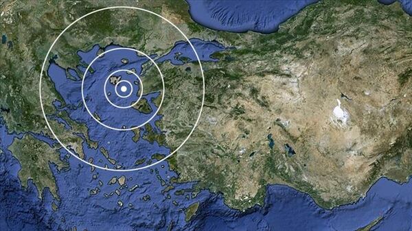 Ege deprem - Sputnik Türkiye