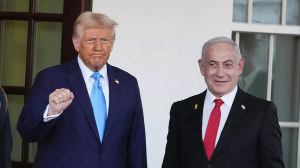 Trump-Netanyahu görüşmesi - Sputnik Türkiye