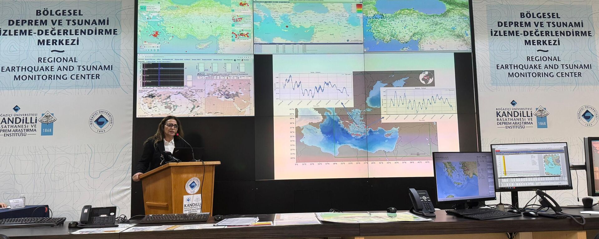 Boğaziçi Üniversitesi Kandilli Rasathanesi ve Deprem Araştırma Enstitüsü (KRDAE) Müdürü Prof. Dr. Nurcan Meral Özel - Sputnik Türkiye, 1920, 06.02.2025