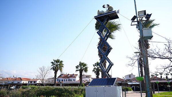 İzmir'de siren sistemi - Sputnik Türkiye