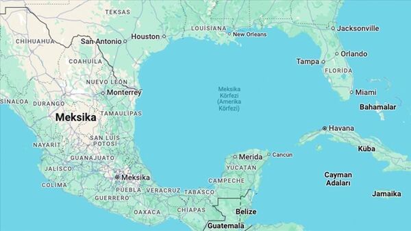 Google, haritalarında ‘Meksika Körfezi’ isminin yanında ‘Amerika Körfezi’ ismini de kullanıyor - Sputnik Türkiye