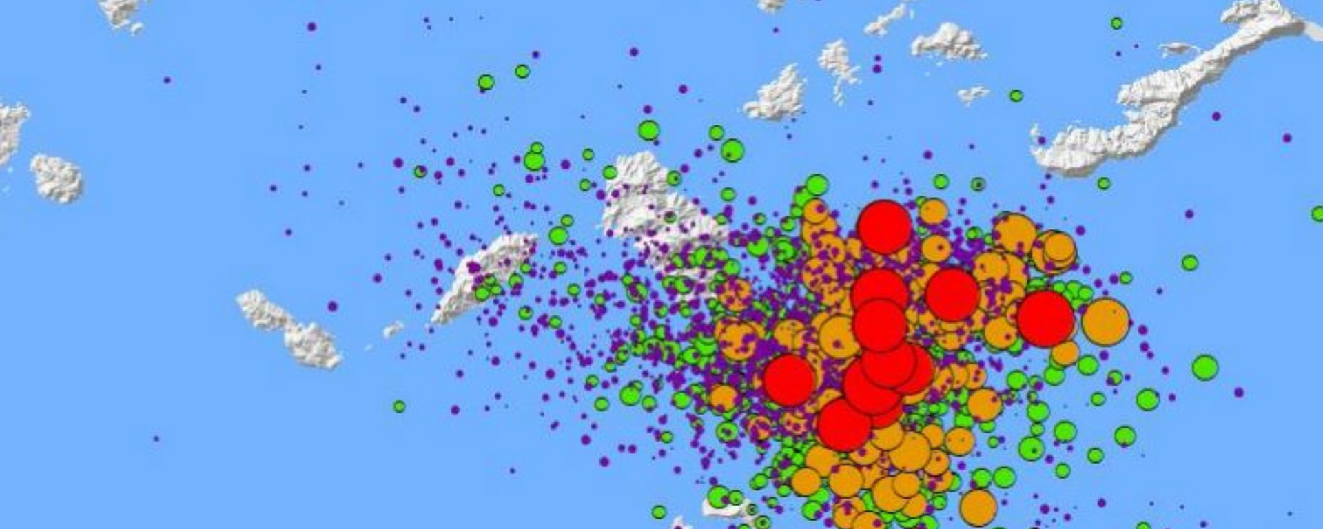 Kandilli'nin Santorini raporu: Bölgede 3600'e yakın deprem kaydedildi - Sputnik Türkiye, 1920, 18.02.2025