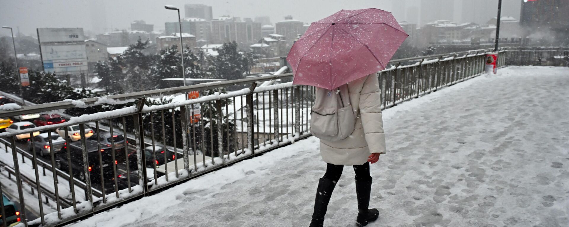 İstanbul kar yağışı - Sputnik Türkiye, 1920, 20.02.2025