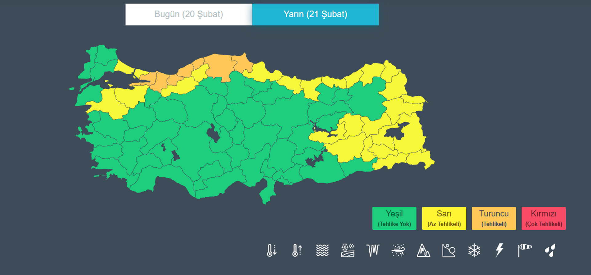 AFAD ve Meteoroloji - Sputnik Türkiye, 1920, 20.02.2025