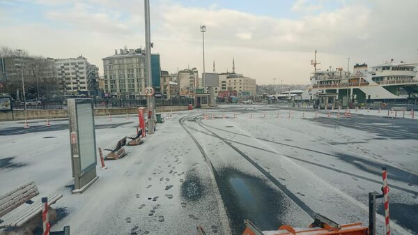 İstanbul kar - Sputnik Türkiye