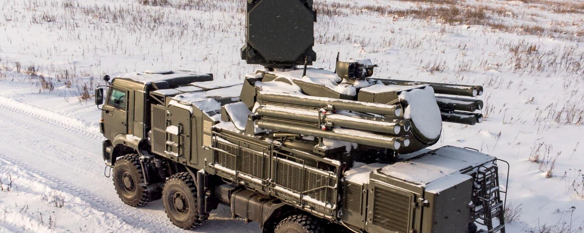 Pantsir-S1 uçaksavar füze ve top sistemi - Sputnik Türkiye, 1920, 24.02.2025