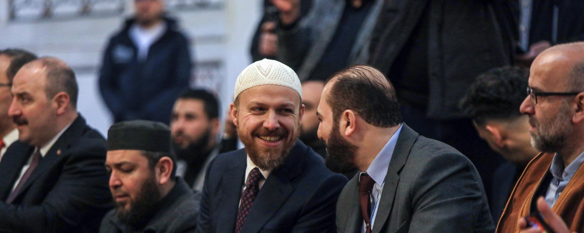 Bilal Erdoğan, Suriye lideri Ahmed Şara ile Şam'daki Emevi Camii'nde - Sputnik Türkiye, 1920, 28.02.2025