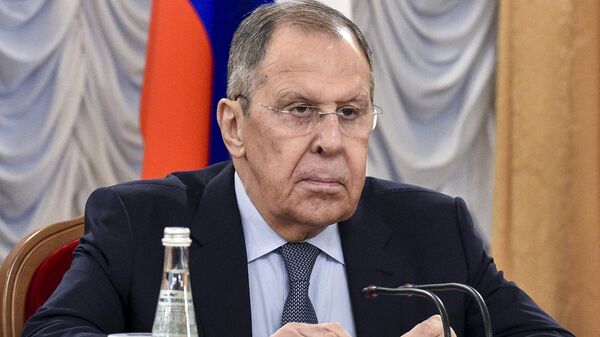 El ministro de Exteriores de Rusia, Serguéi Lavrov. - Sputnik Türkiye