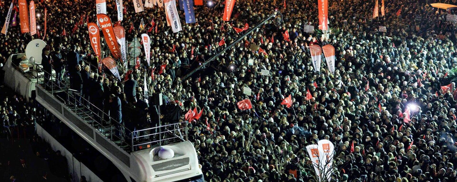 İstanbul protesto - Sputnik Türkiye, 1920, 21.03.2025