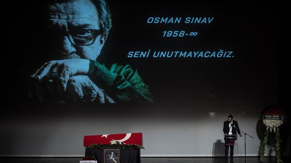 osman sınav cenaze töreni - Sputnik Türkiye